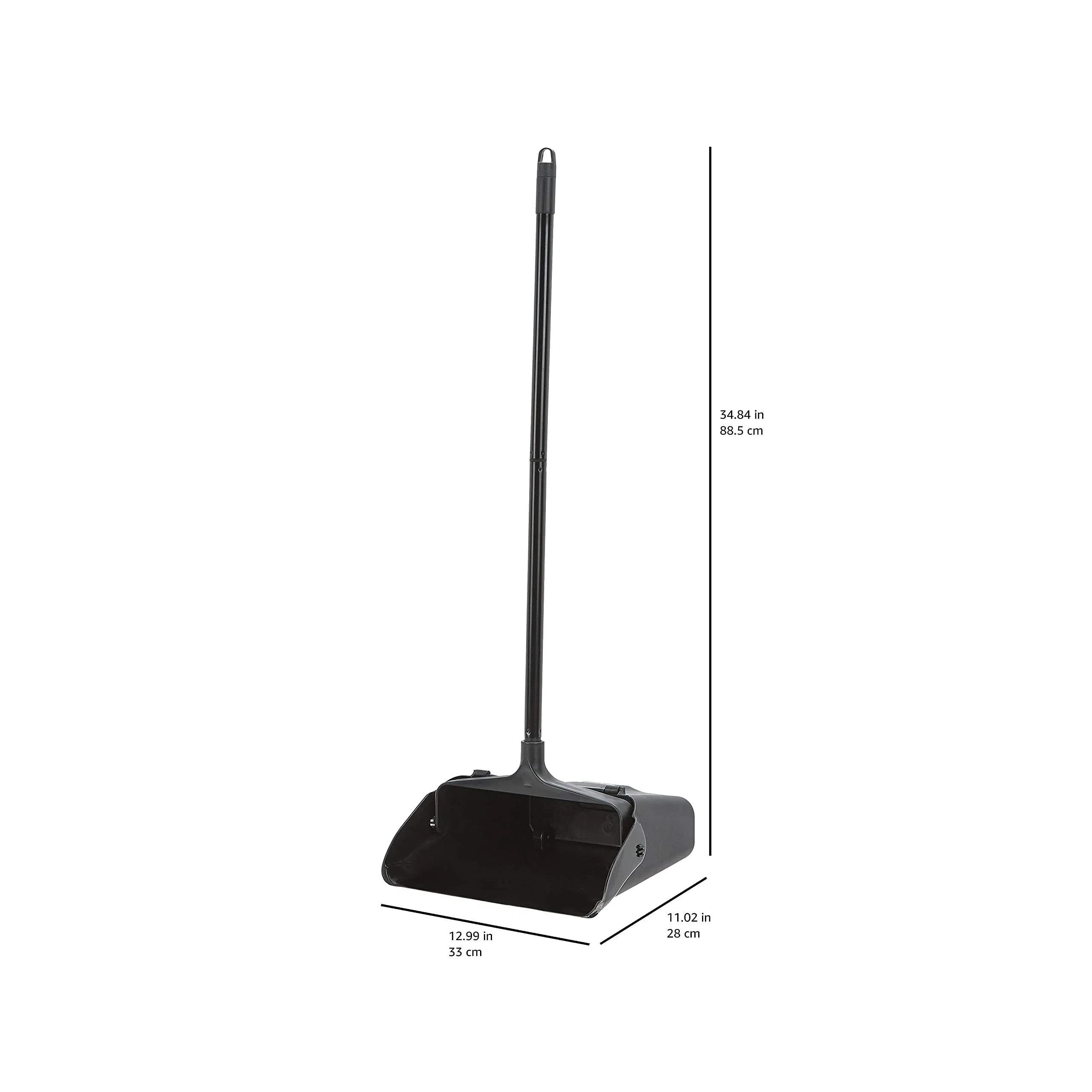 Innovative Upright Dust Pan with Customizable Head for Convenience