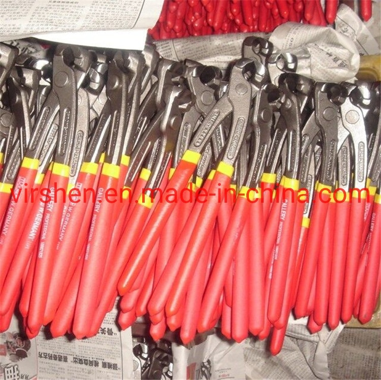 Inch Tower Pincer Tie Pliers Forged Steel Tower Pincer End Cutting Plier