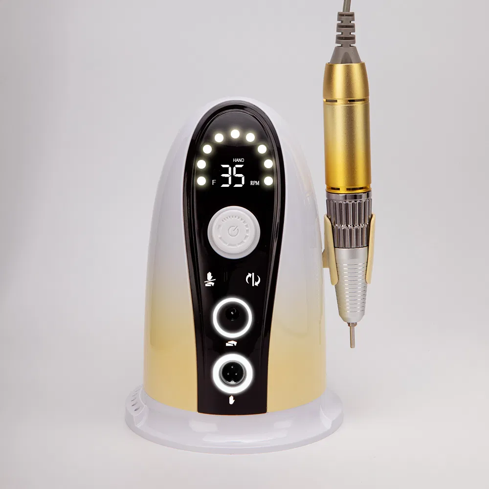 Wholesale Nail Salon Equipment High Torque Popularity Powerful Desktop Nail Drill E File Salon Use