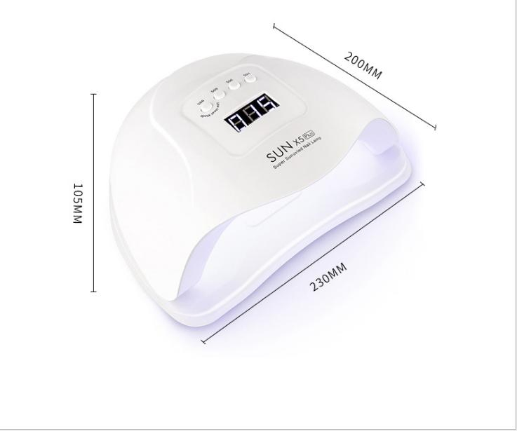 Sunx5plus Manicure Lamp 80W High Power Nail Phototherapy Lamp Nail Dryer