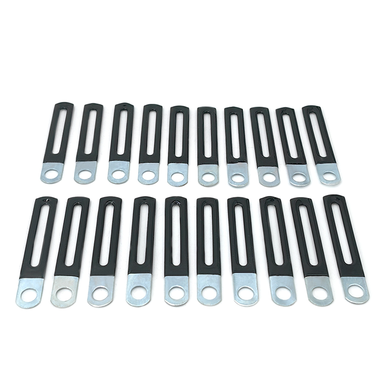 Flexible Cable Clips with Through Holes for Bolts and Screws