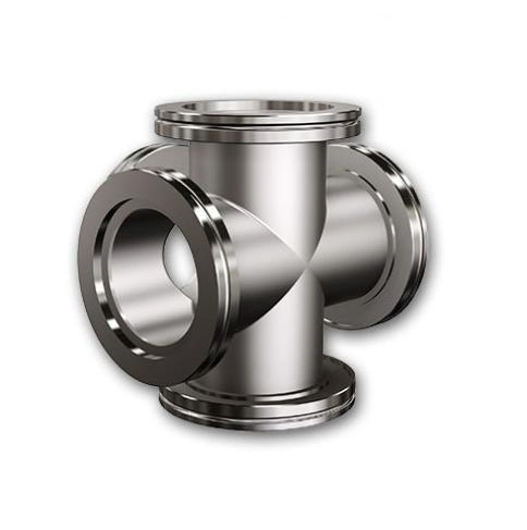 Wenzhou Vacuum Kf ISO CF Stainless Steel SS304 SS316 5way Cross