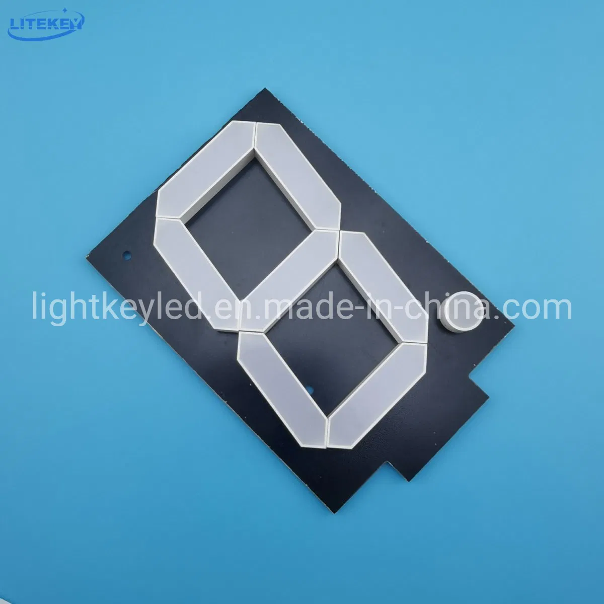 6 Inch Single Digit Assembly 7 Segment LED Display with RoHS From Expert Manufacturer
