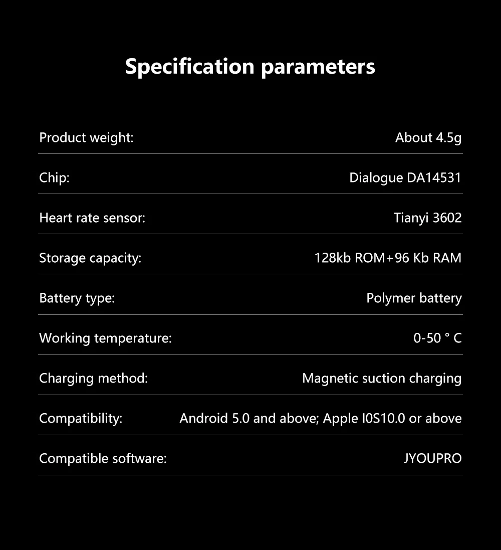Умное кольцо для здоровья с измерением пульса и кислорода
