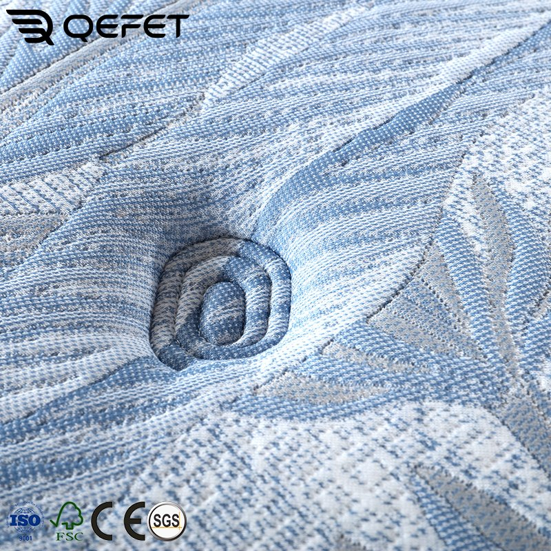 Customizable Modern Bedroom Hotel Bed King-Size Orthopedic Mattress High Density Convoluted Foam Knitted Fabric