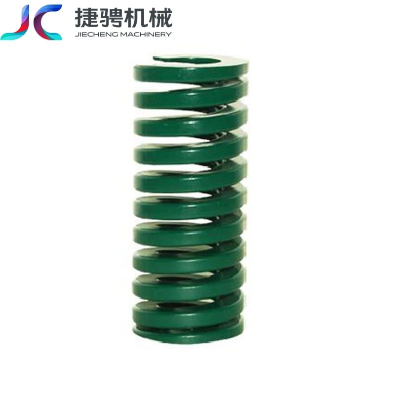 Compression Springs of Light Spring Rate with Rectangular Section (Color Code: Green)