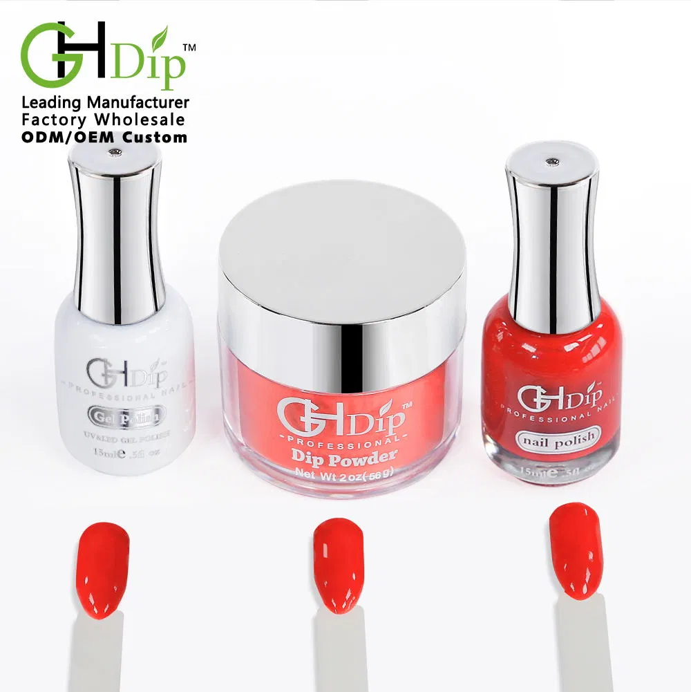 Professional Color Nail Acrylic Powder Private Label for 3 in 1 Set Nail Powder Kit