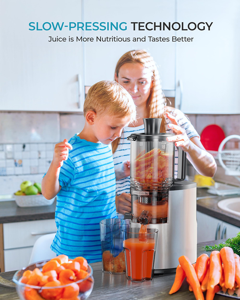 Cold Press Slow Masticating Juicer for Nutrient-Rich Beverage Service