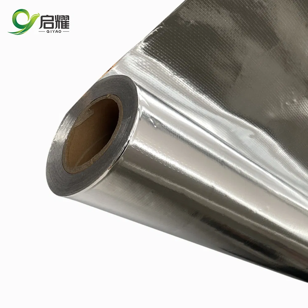Aluminium Clothing Radiant Woven Fabric Sarking Radiant Barrier Foil Insulation