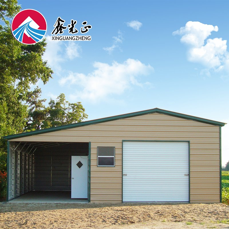 CE Certificate Low Cost Outdoor Warehouse Car Garage Storage Garden Shed for Sale