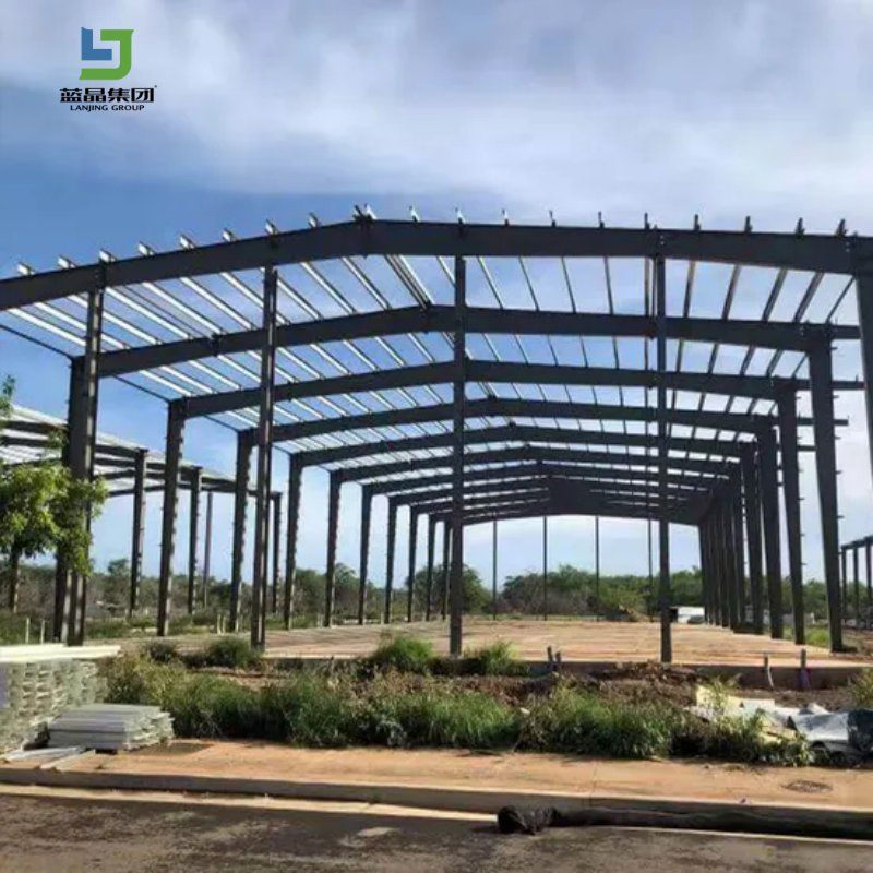 Light Steel Structure Industrial Prefab Multi Large Span Space Building Storage Warehouse Metal Warehouse Workshop Storage Shed Chicken House Crane Price Garage