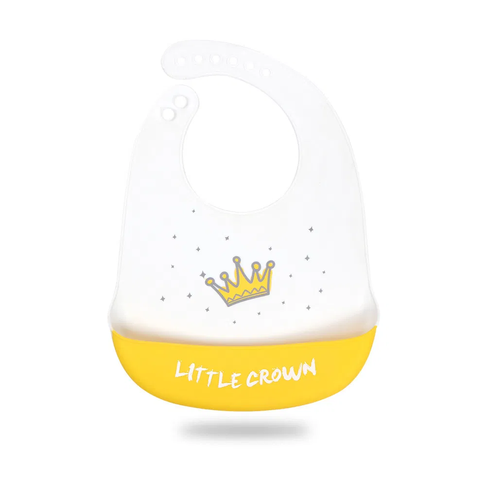 New Baby Cartoon Silicone Bib Oil-Proof Not Afraid of Dirty Ultra-Soft Dental Bibs