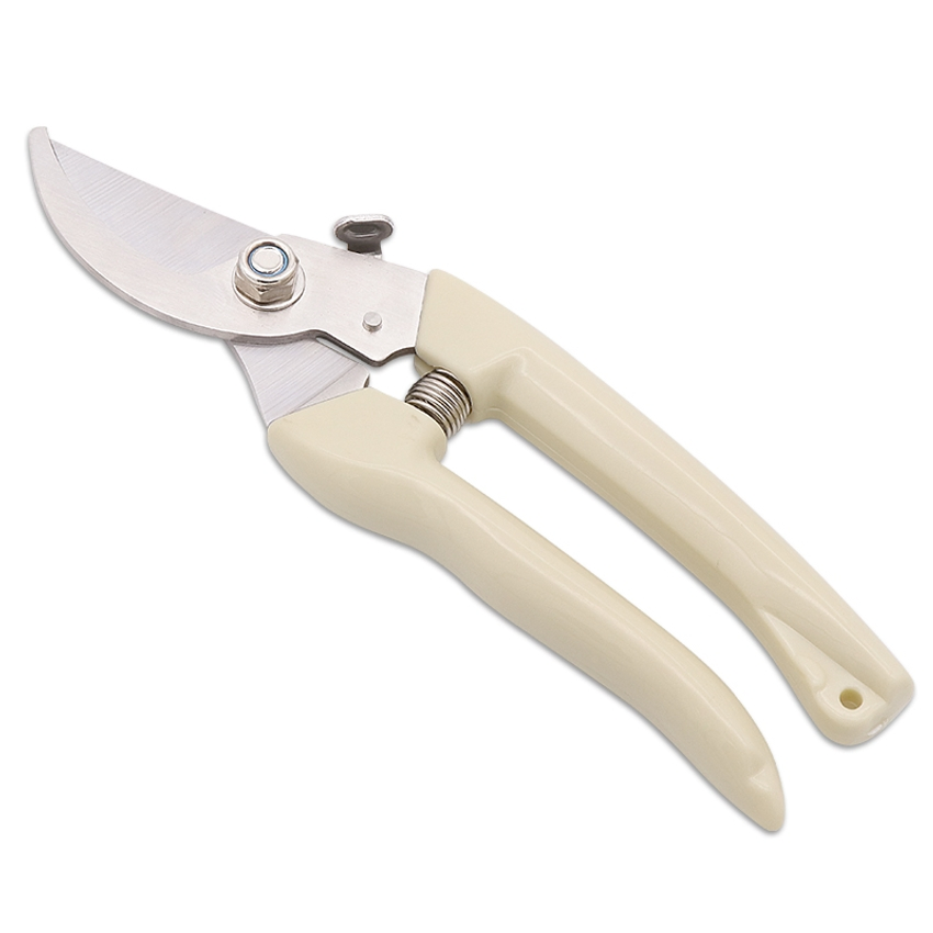 Bonsai Grape Flowers Pruning Shears with Curved Blade and Soft Handle