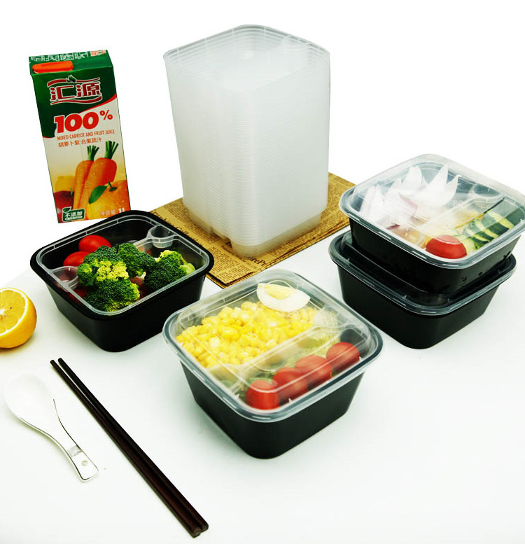 Square Shape Double Fresh Keeping Food Box