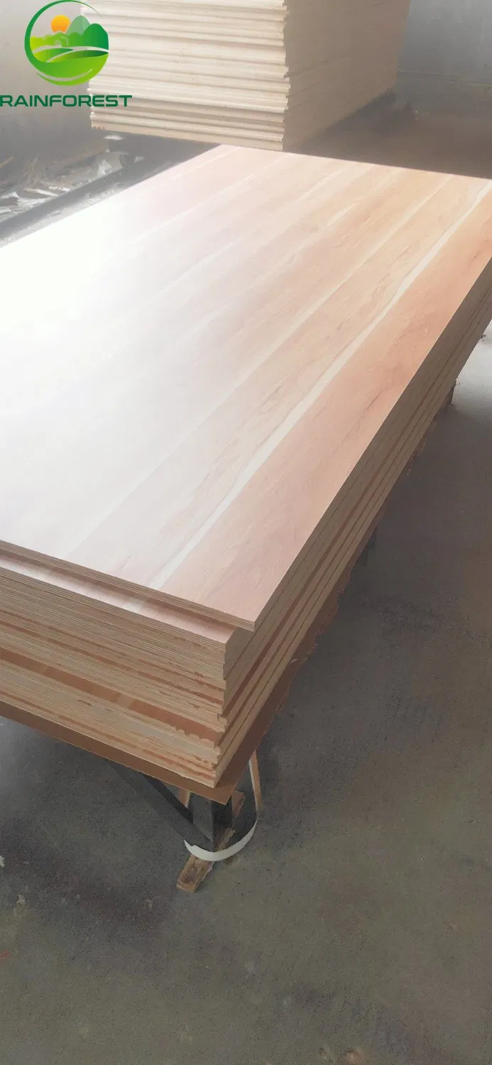 Hot Press Double Sided Melamine Leminated Plywood for Furniture