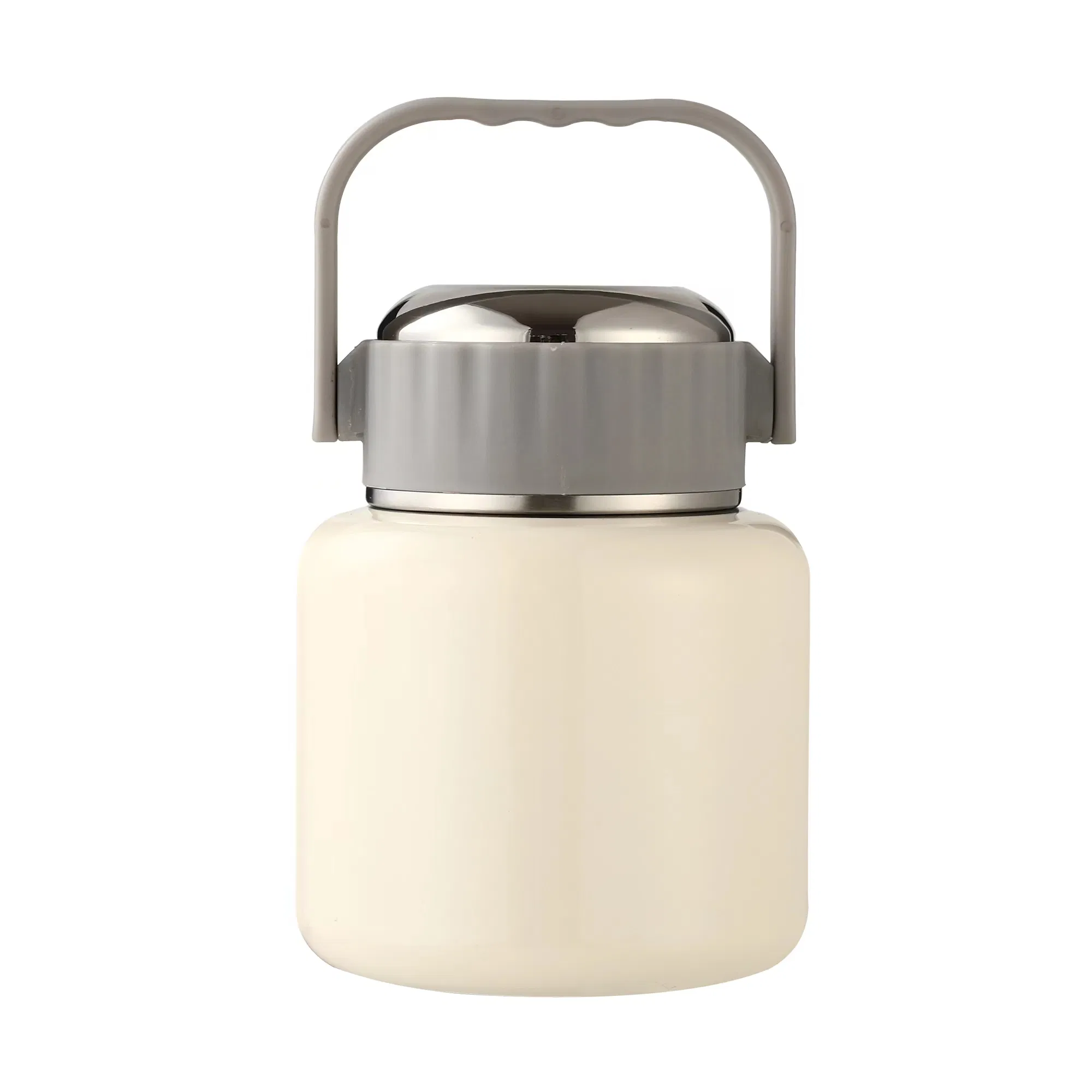 316 Stainless Steel Insulated Food Storage Jar with Handle