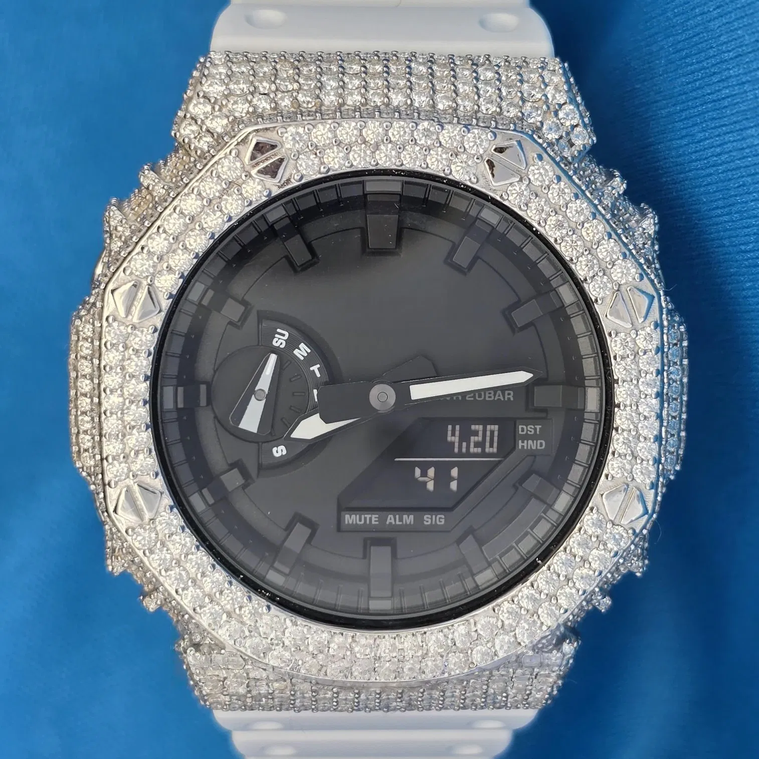 Men's Automatic Swiss Movement Watch with 904L Silicone Strap, Best 1: 1 Replica AAA Clean Factory Noob Best Automatic Mechanical Mens Watch Plastic