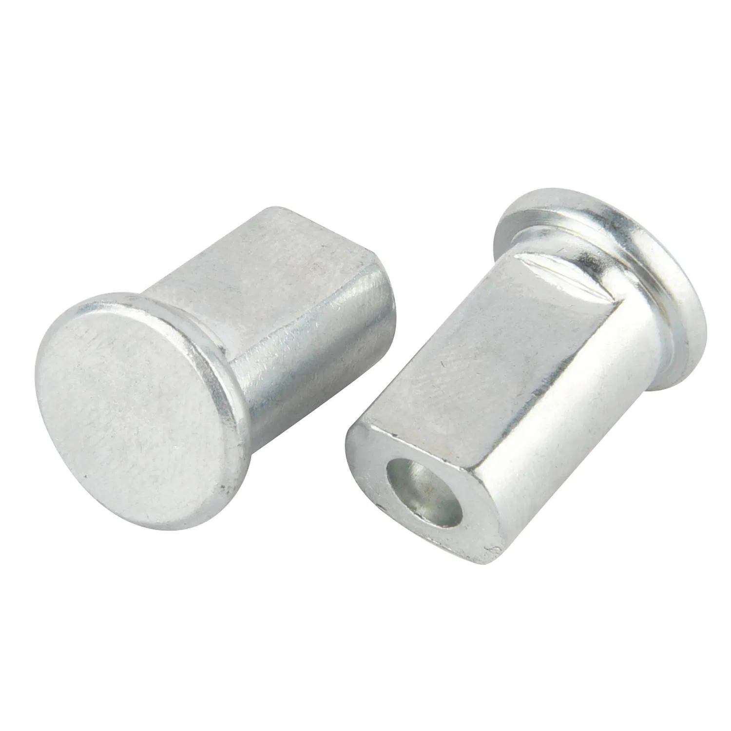 Cold Formed Blue White Zinc Plated Carbon Steel Hex Rivet