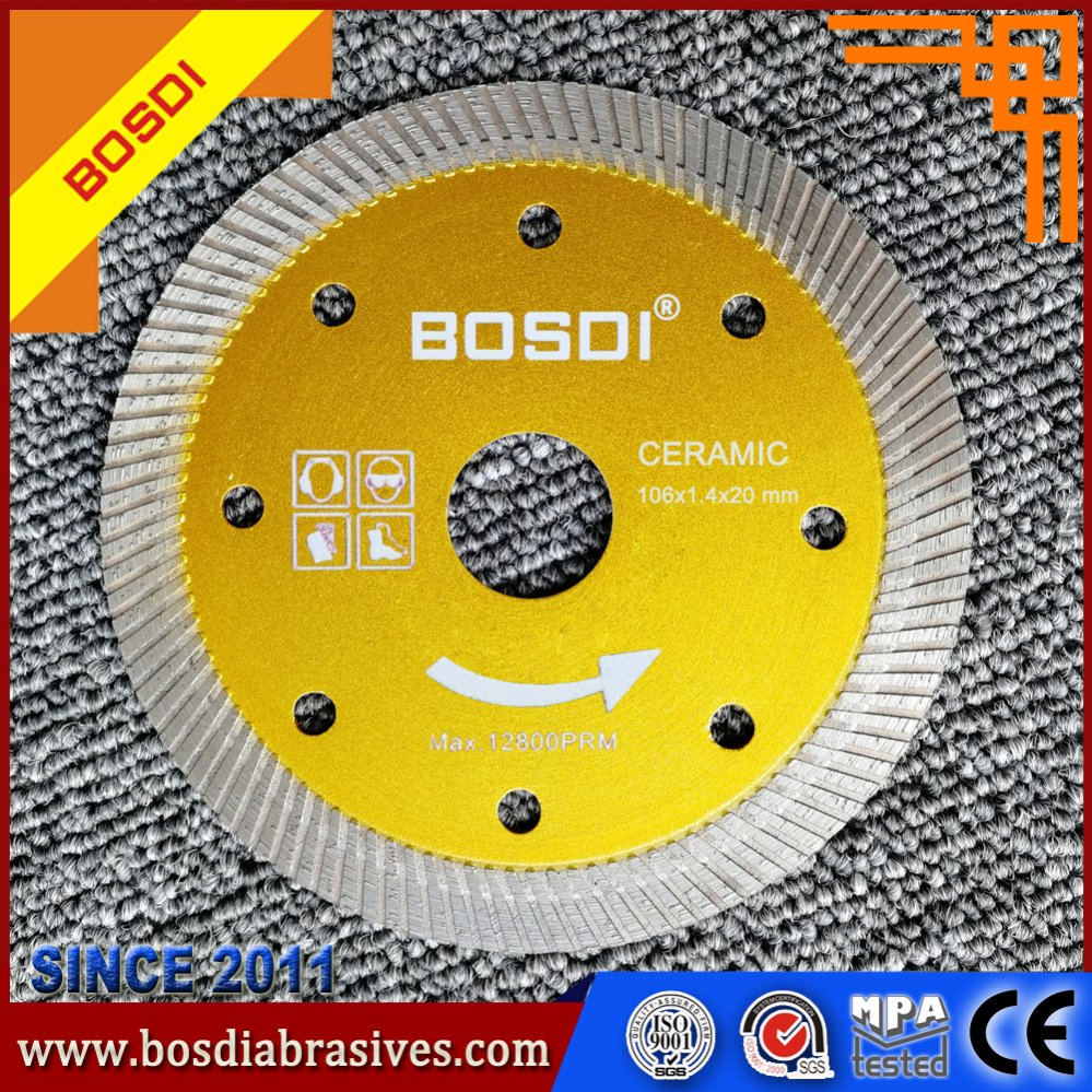 Алмазный отрезной диск 106 мм для керамики и камня