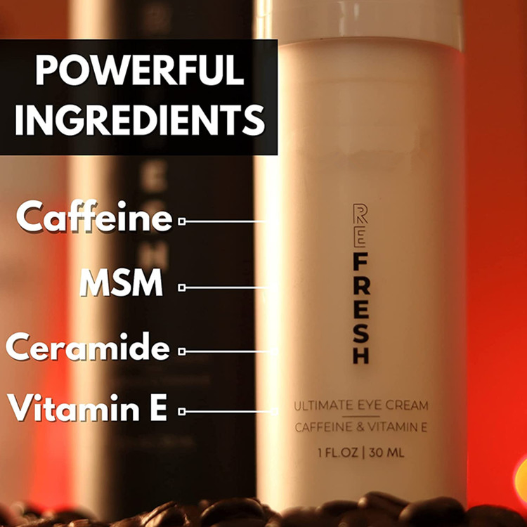 OEM ODM Mens Eye Treatment Cream for Dark Circles and Puffiness