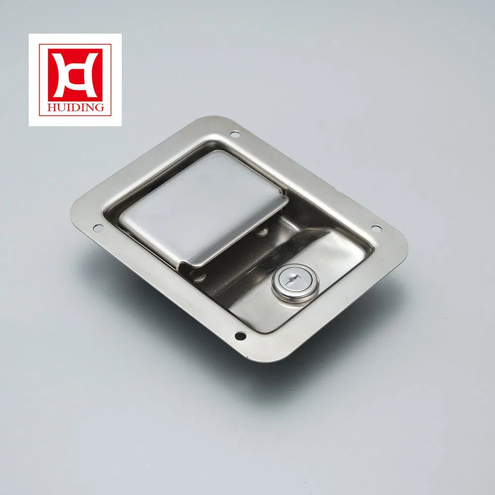 Huiding Industrial Paddle Latch 2 Point Stainless Steel Paddle Latch Lock with Inside Release