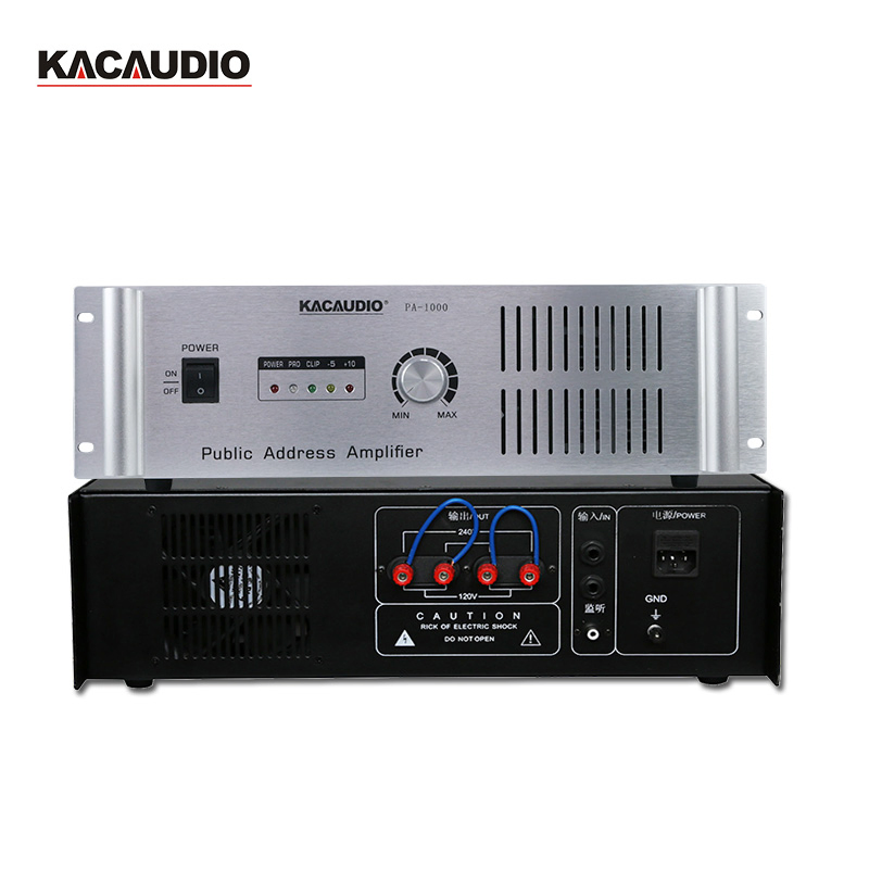 1000W/1200W/1500W/2000W PA Amplifier 3u Pure Rear Stage Power Amplifier