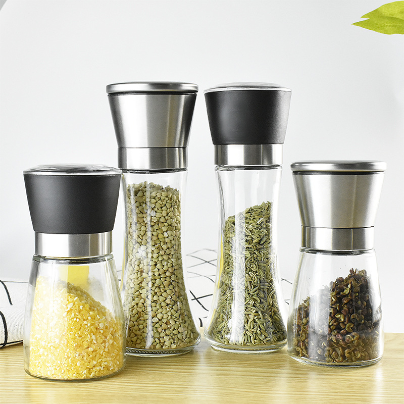 Hotsale Reusable Salt Mill, Spice Mill and Pepper Grinder