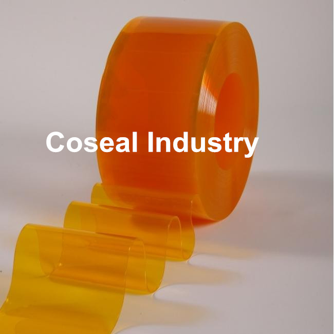 Yellow Insect Proof PVC Door Curtain