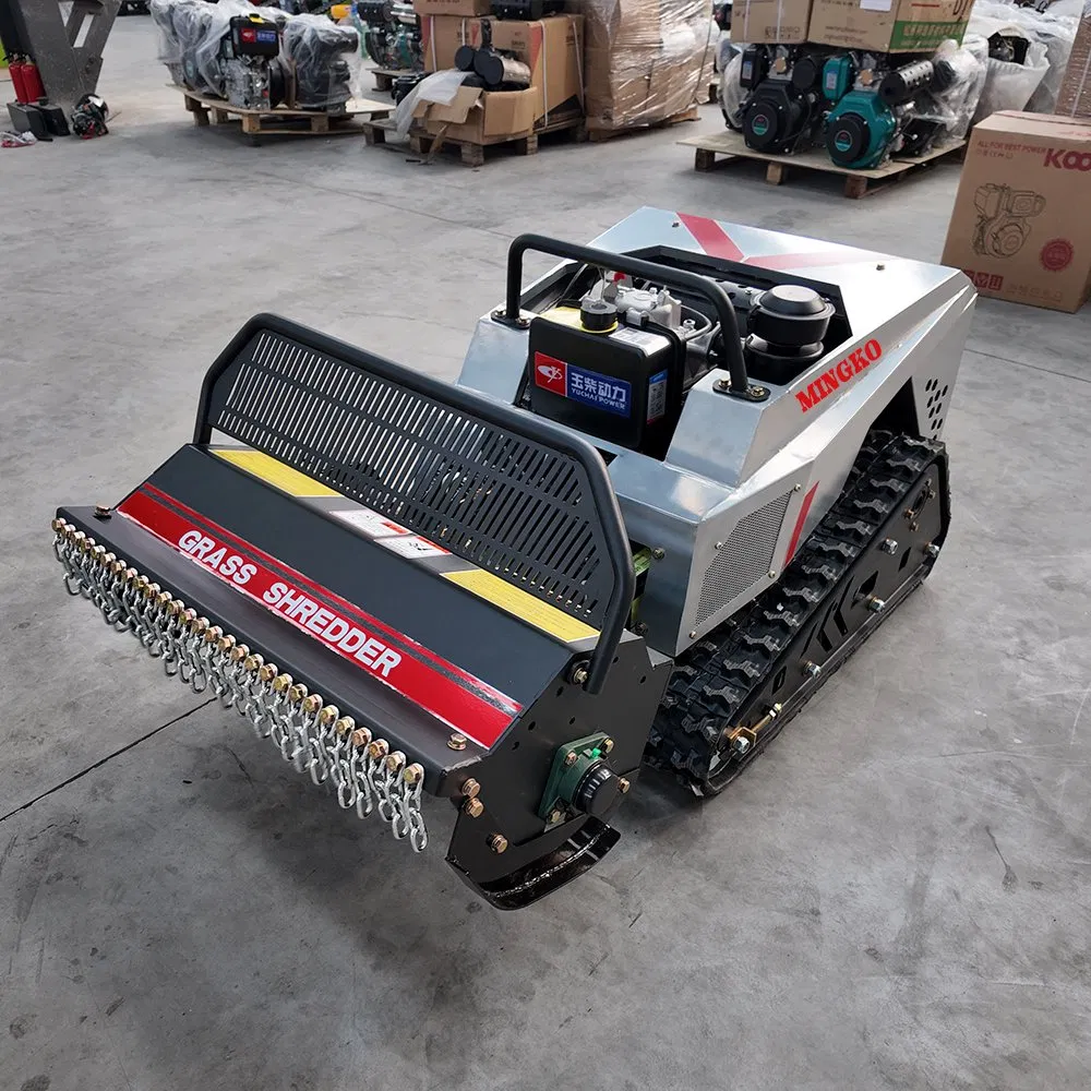 Гусеничный радиоуправляемый робот-косилка Mingko MK-800MP