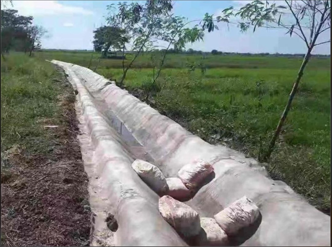 Ditch Lining Slope Protection Cement Tower Blanket Concrete Blanket Cement Canvas