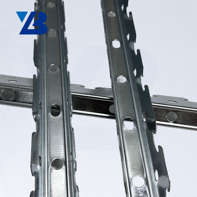 Heavy-Duty Galvanized Furring Channel for Suspended Bar Reliable Ceiling Systems