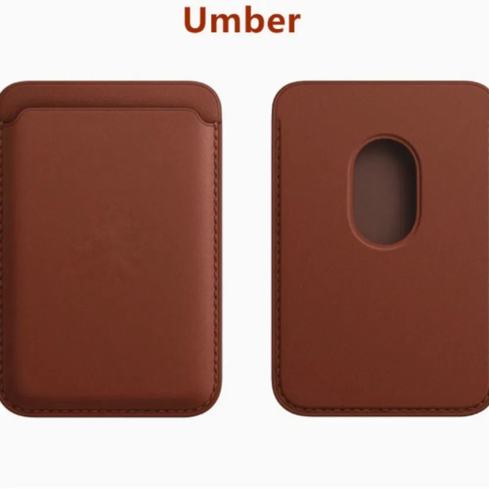 Магнитный кожаный картхолдер для iPhone 12-16 PRO Max