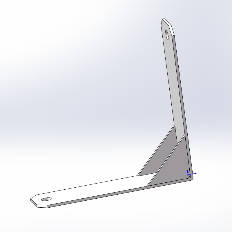 Custom Hardware Sheet Metal Processing Stainless Steel Bracket of Equipment Cabinet