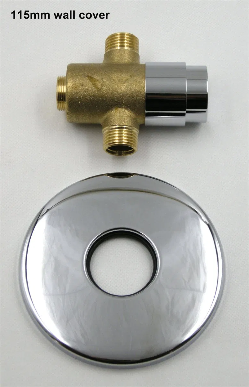 Modern Concealed Push Button Urinal Flush Valve - Chrome Plated, Durable Brass Material, and Reliable Time Delay Function for Hospitals