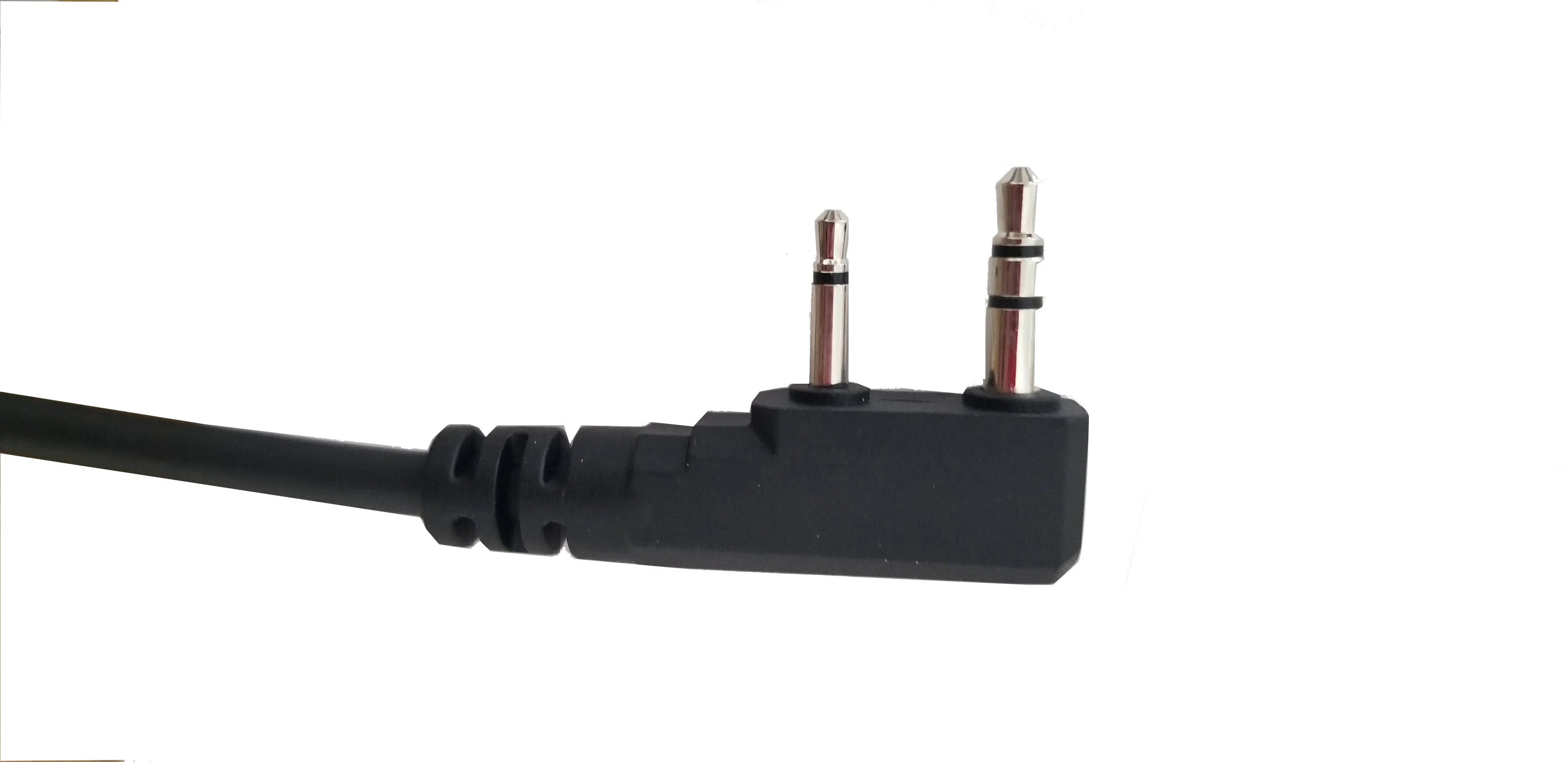 Walkie Talkies Earpiece 2pin Convert Acoustic Tube Headset for Kenwood Baofeng Two Way Radio