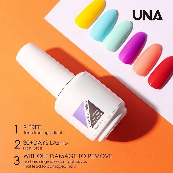 Gel Nail Polish UV Gel High Quality Private Label Supplies Long Lasting 15ml for DIY Hot Selling Custom Logos
