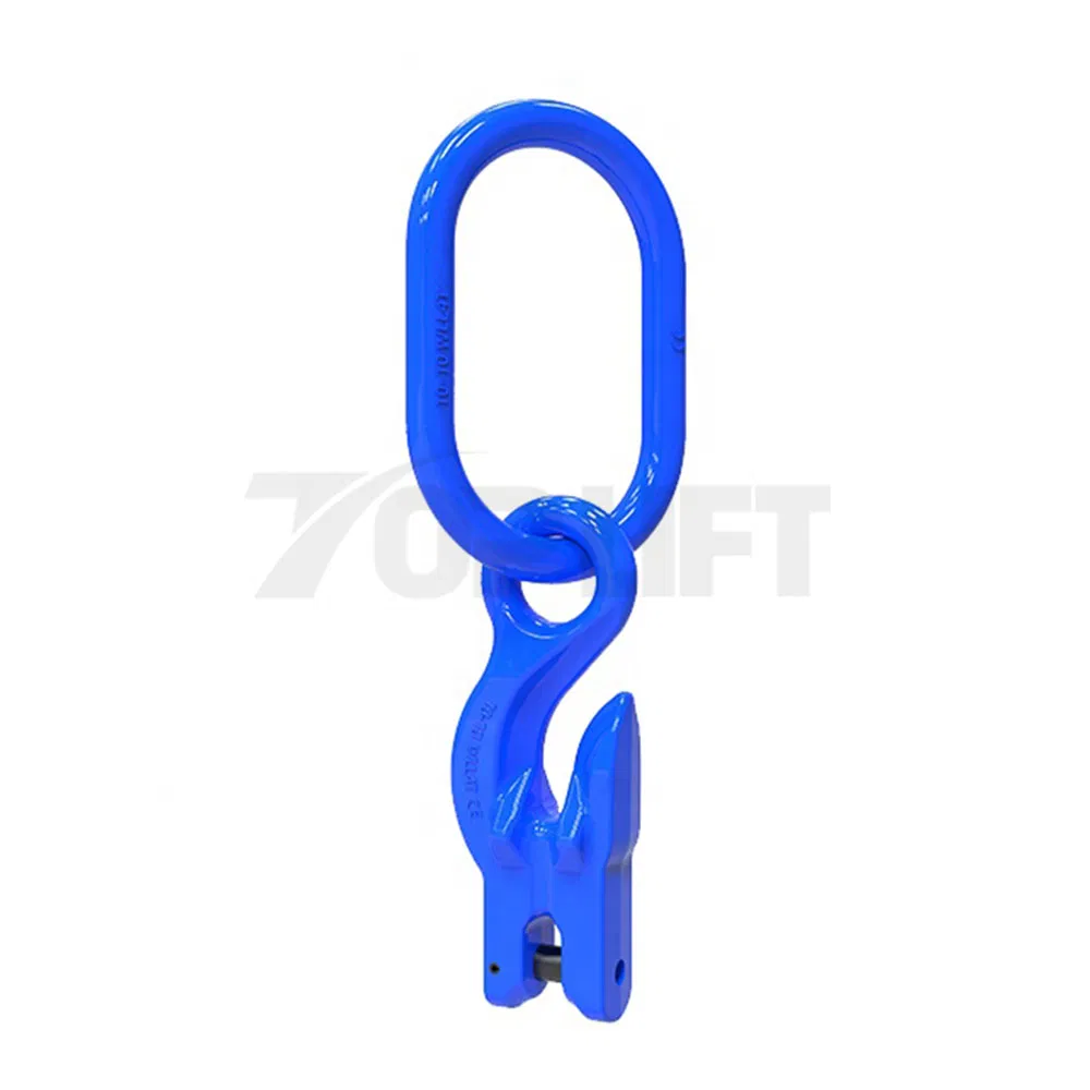 Heavy Duty G100 Forged Alloy Steel Master Link with Eye Hook