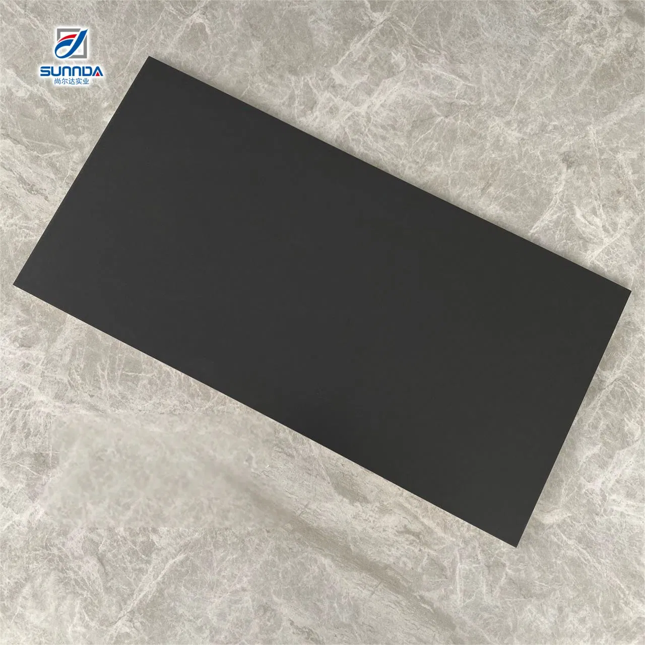 Black Ceramic for Bathroom Wall Decoration 30X60cm Glazed Glossy Tiles