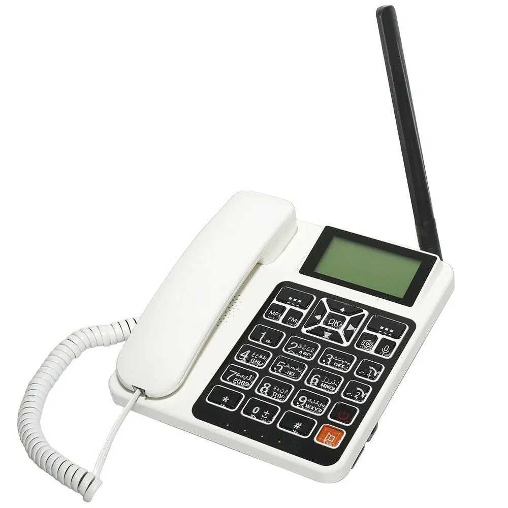 3D Big Speaker Telephone Mute Record Landline Suitable for Office and Home