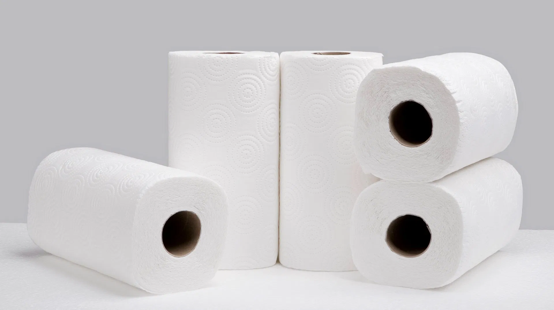 100% Pure Bamboo Compostable Biodegradable Kitchen Towel Roll