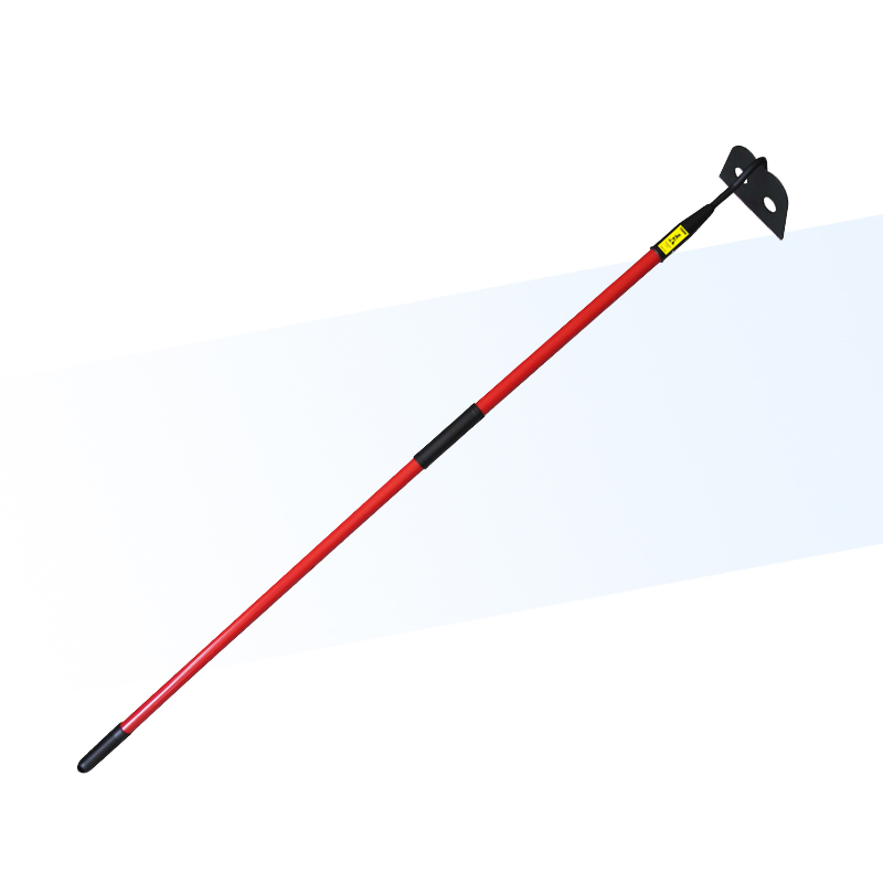 Long Fiberglass Handle Garden Farming Trenching Carbon Steel Lawn Digging Tool Hoe