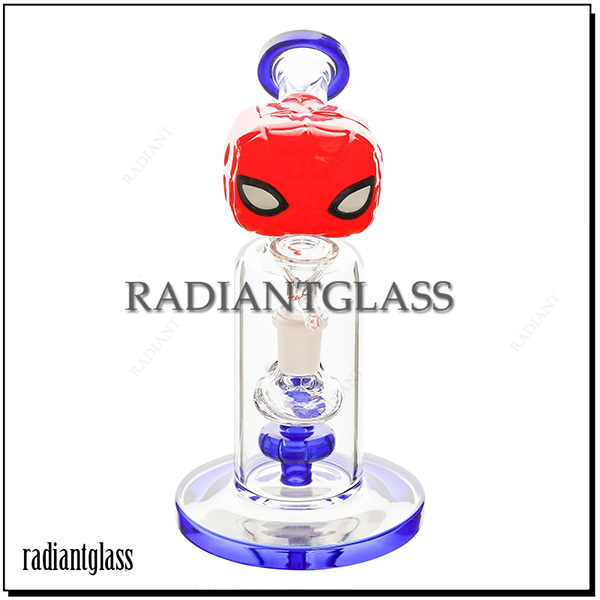 Factory Wholesale Mini Carton Character Hookah DAB Rig Glass Water Pipe