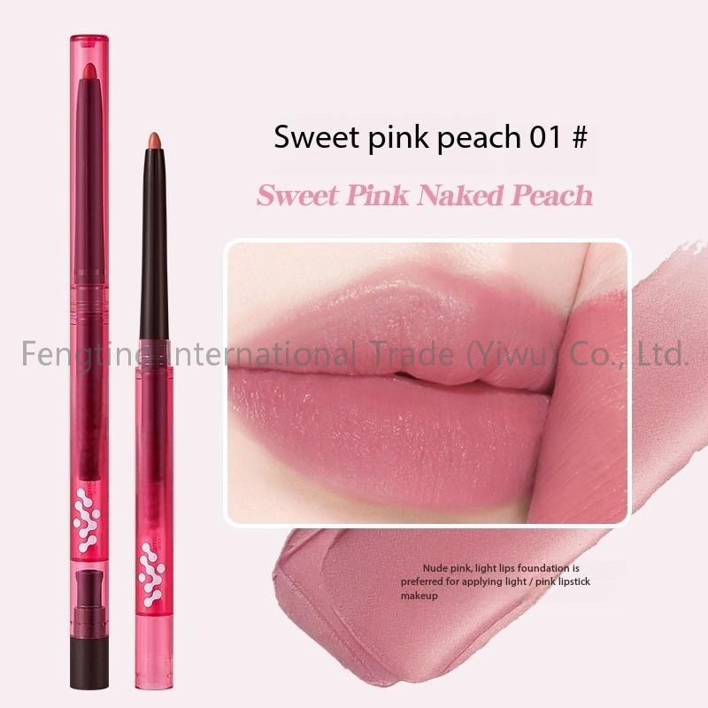 Long-Lasting Smooth Application Vegan Gel Plump Cruelty-Free Mineral-Infused Bare Color Lip Outline Matte Glossy and Waterproof Lip Liner
