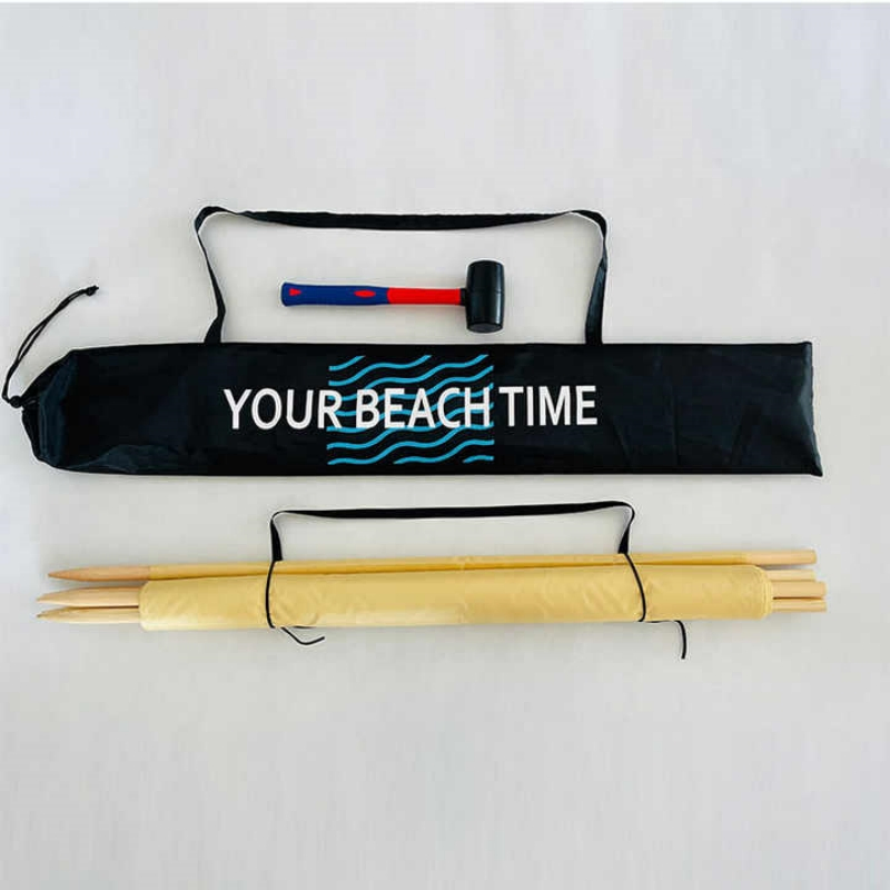 Foldable Beach Wind Shield for Waterproof Protection During Outdoor Activities