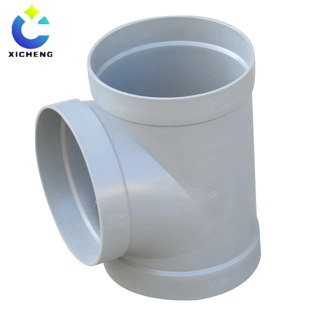 DN20-315mm Injection Molding Equal Tees for Pipe Connection