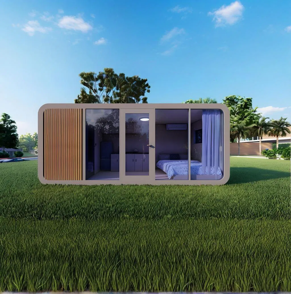 Apple Capsule Container with Custom Interior Design