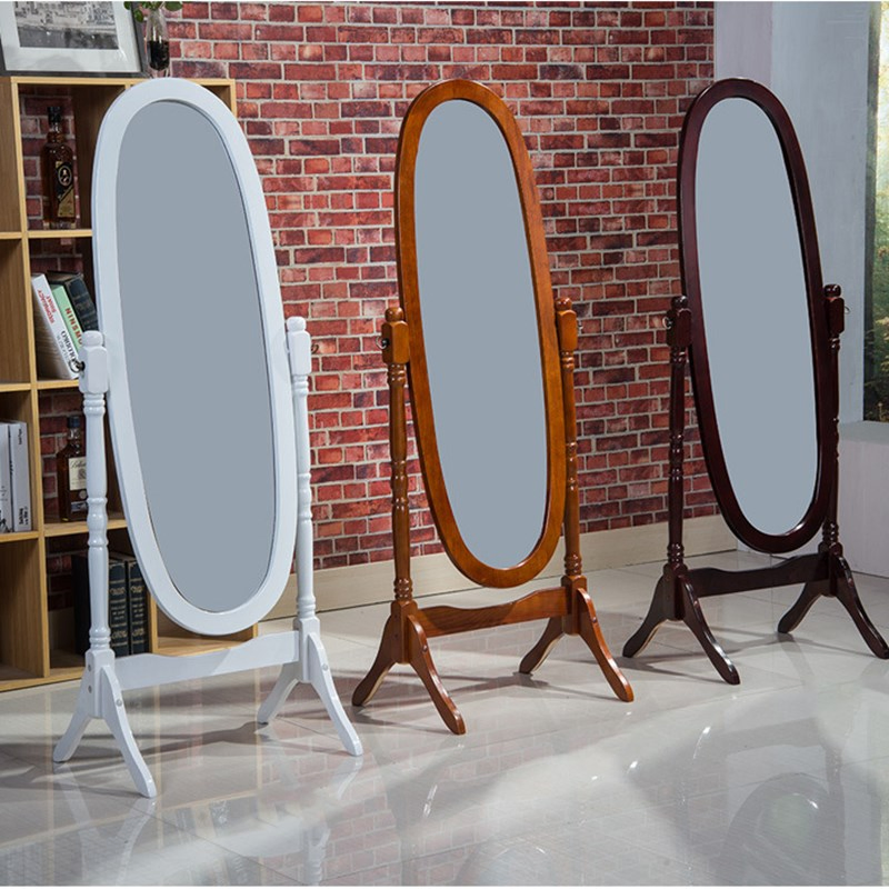 High-End Retro Mirror Floor Full-Length Mirror