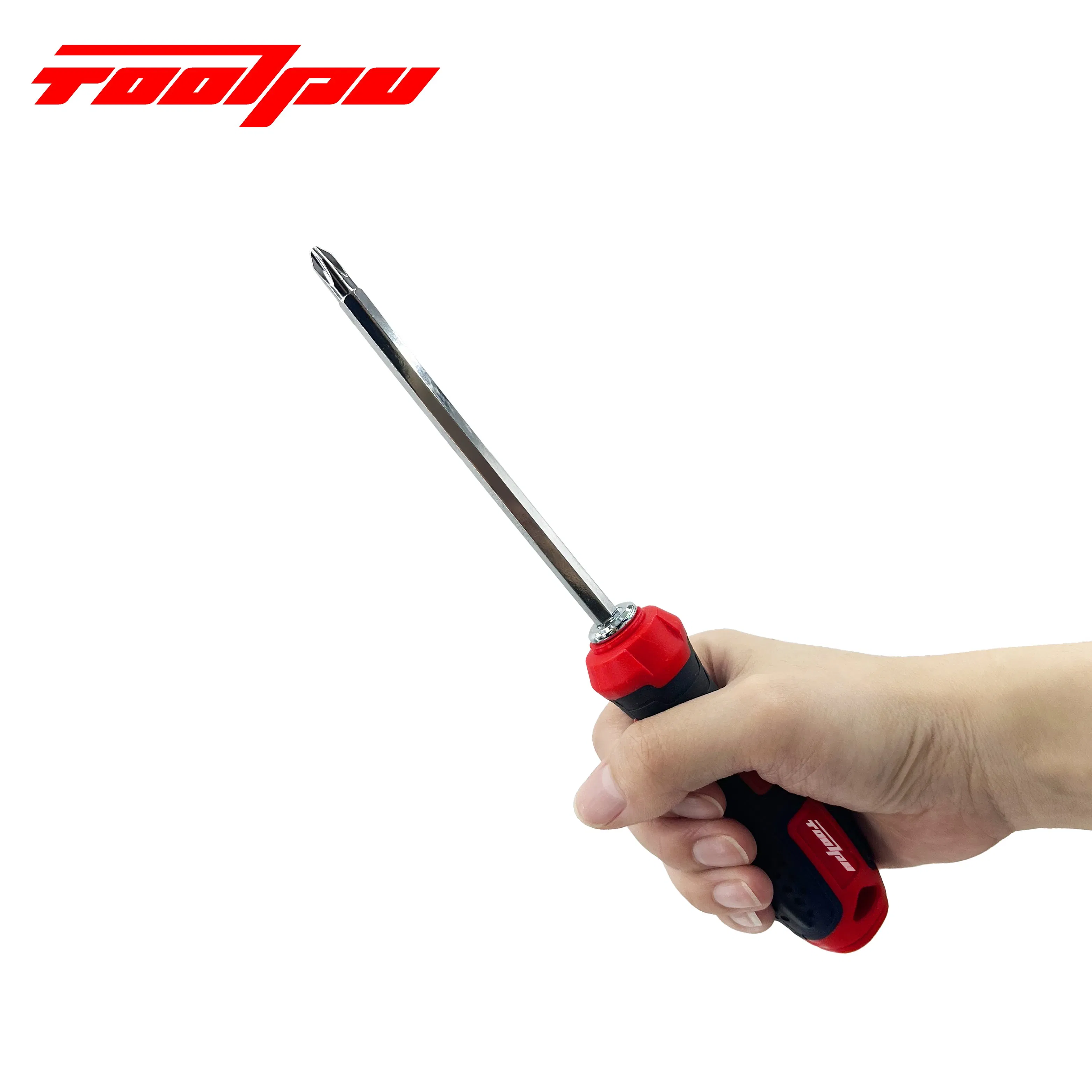 Multi-Purpose Cr-V Steel Screwdriver with Detachable Device Design