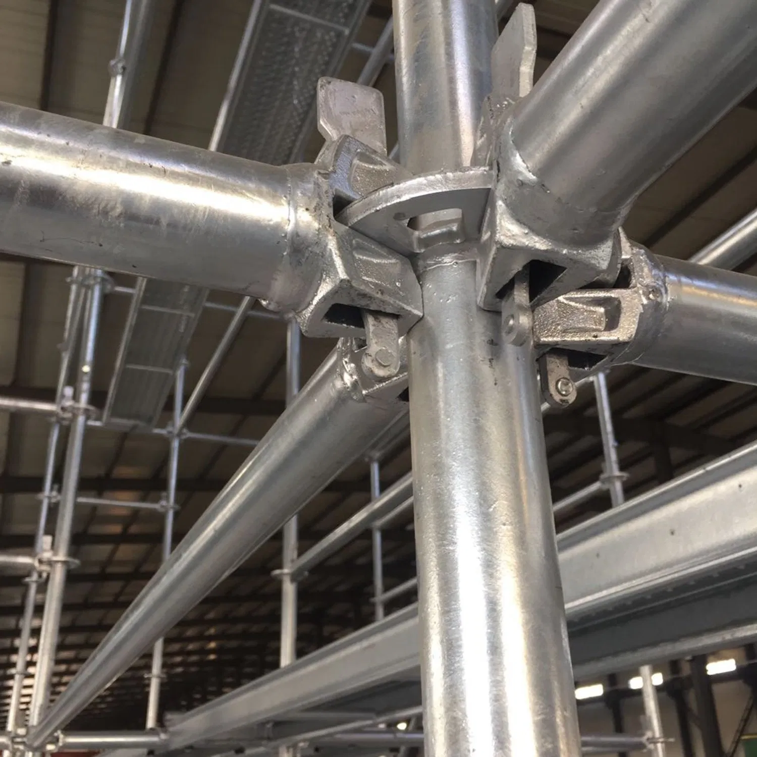 Q355b Steel Galvanized Ringlock Scaffolding for Building/Tunnel/Bridge