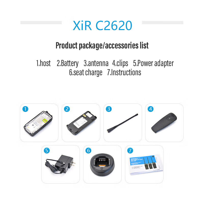 Профессиональная рация Xir C2620 Dual Mode